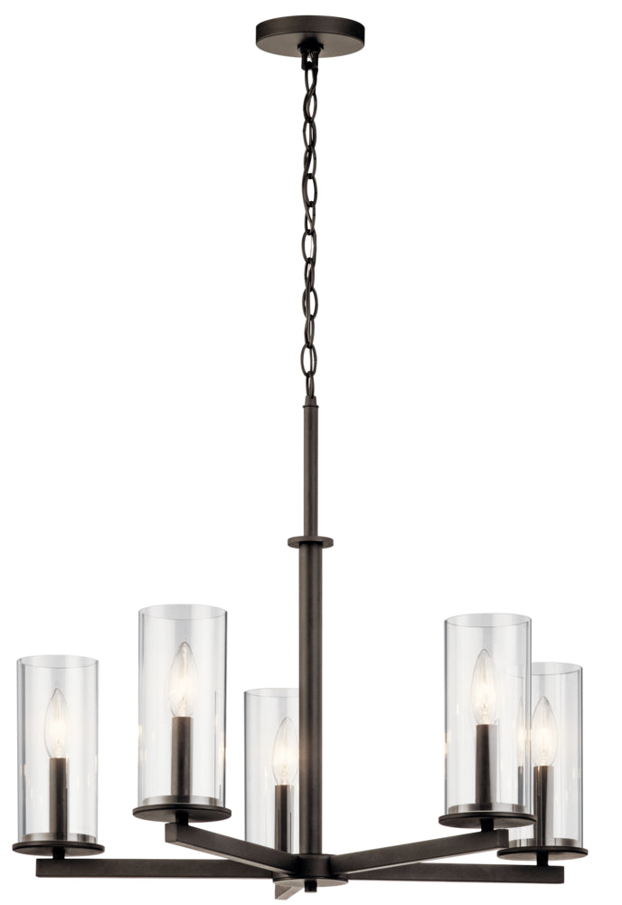 KICHLER, CROSBY CHANDELIER, CHANDELIER LIGHT