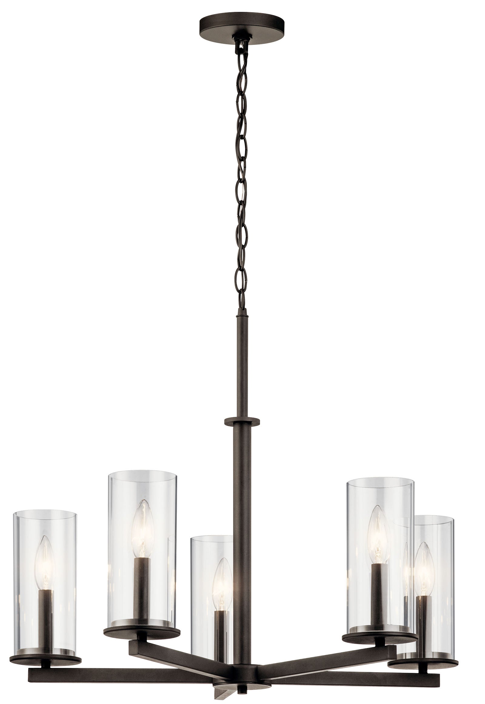 KICHLER, CROSBY CHANDELIER, CHANDELIER LIGHT