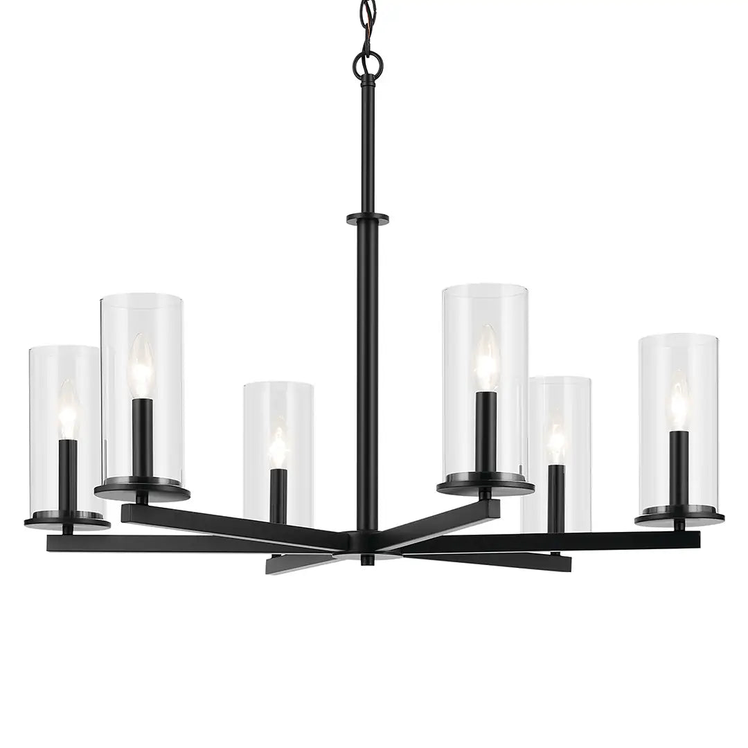 KICHLER, CROSBY CHANDELIER, CHANDELIER LIGHT