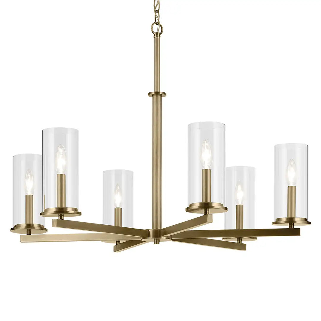 KICHLER, CROSBY CHANDELIER, CHANDELIER LIGHT