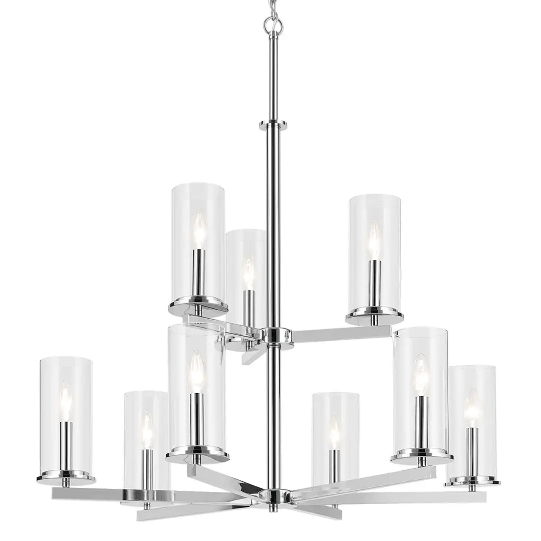 KICHLER, CROSBY CHANDELIER, CHANDELIER LIGHT