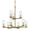 KICHLER, CROSBY CHANDELIER, CHANDELIER LIGHT