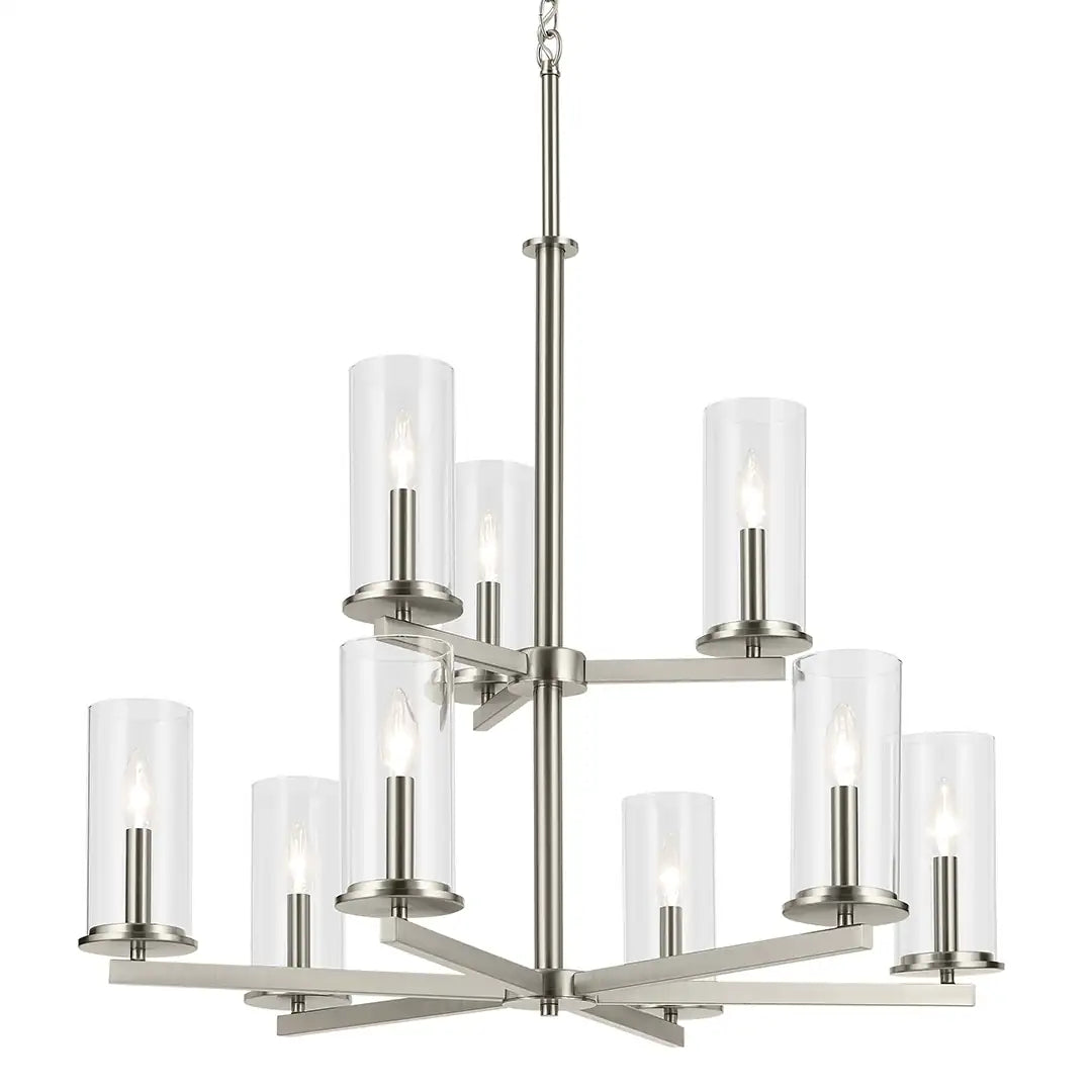 KICHLER, CROSBY CHANDELIER, CHANDELIER LIGHT