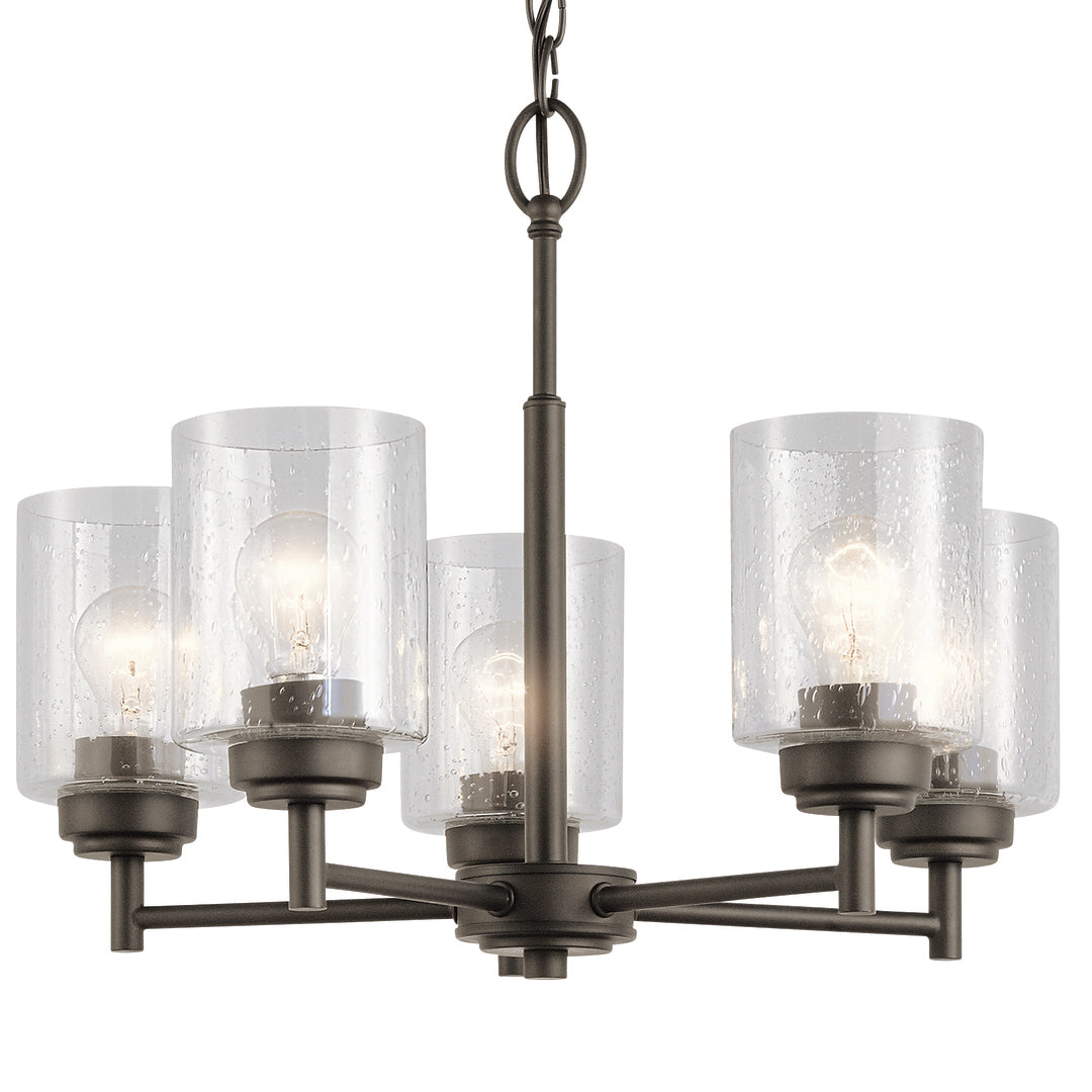 KICHLER, WINSLOW CHANDELIER, CHANDELIER LIGHT