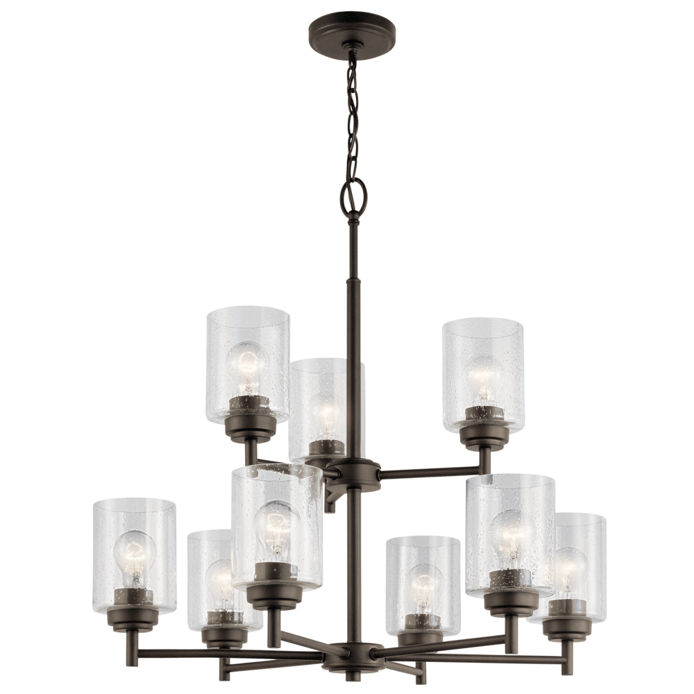 KICHLER, WINSLOW CHANDELIER, CHANDELIER LIGHT