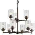 KICHLER, WINSLOW CHANDELIER, CHANDELIER LIGHT