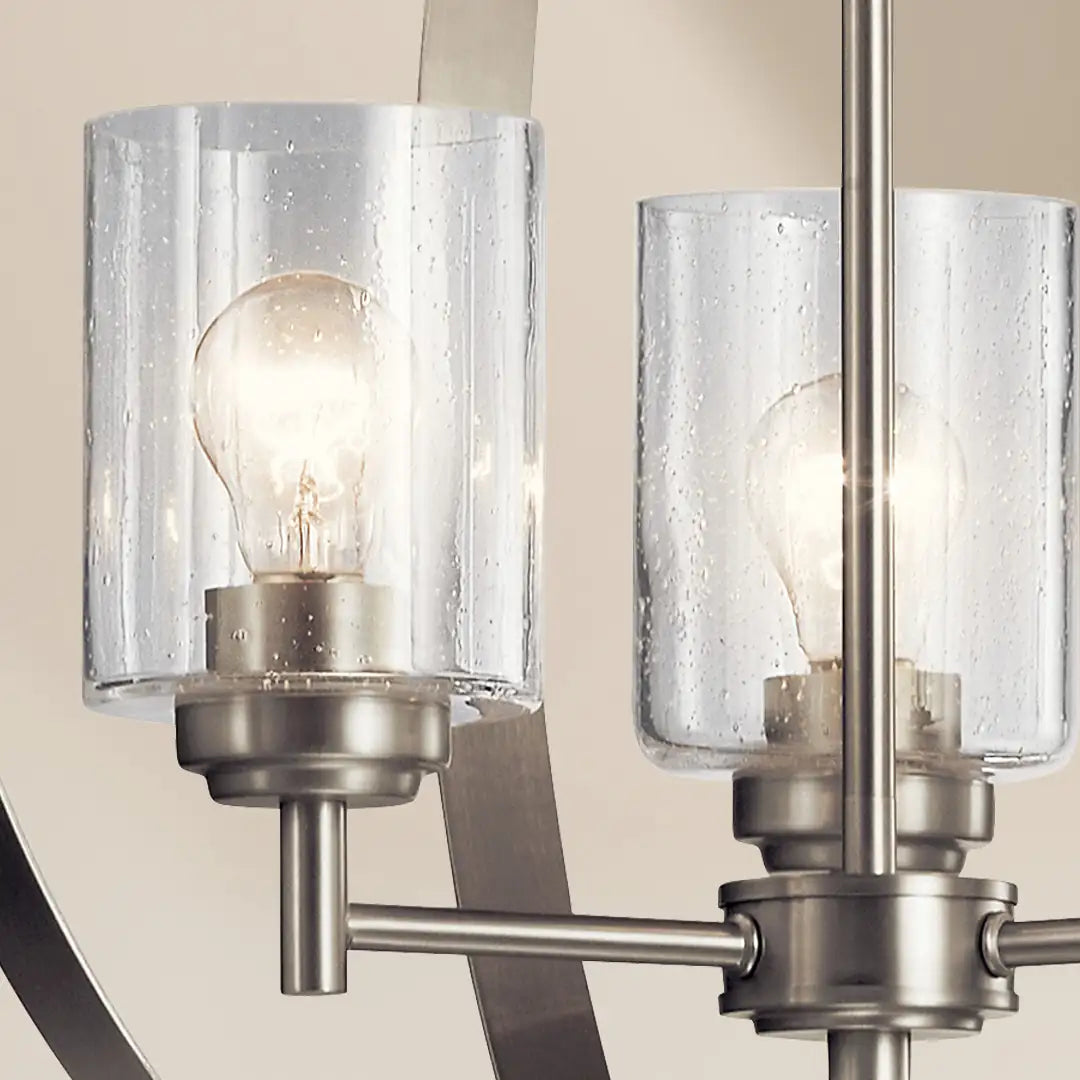 KICHLER, WINSLOW CHANDELIER, CHANDELIER LIGHT