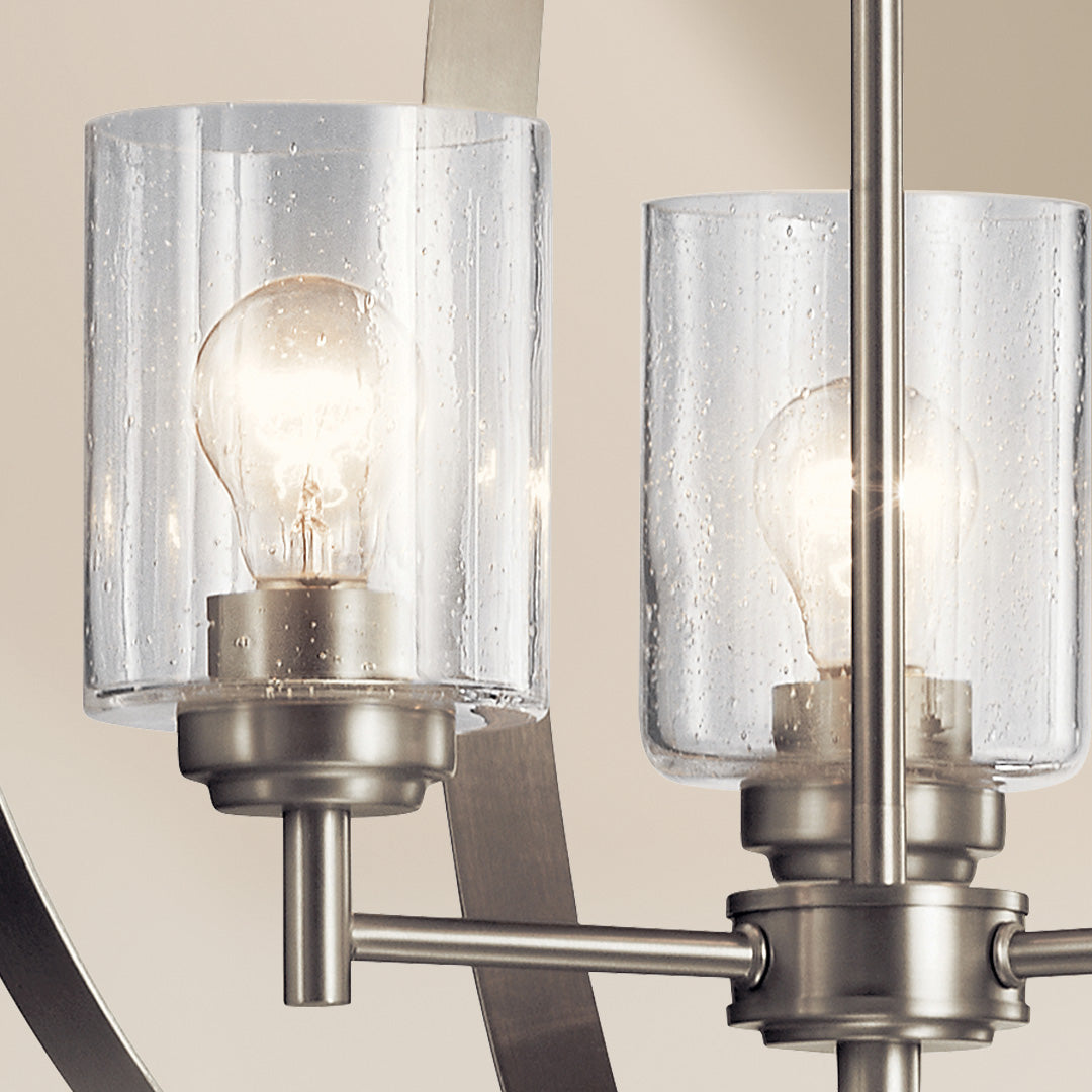 KICHLER, WINSLOW CHANDELIER, CHANDELIER LIGHT