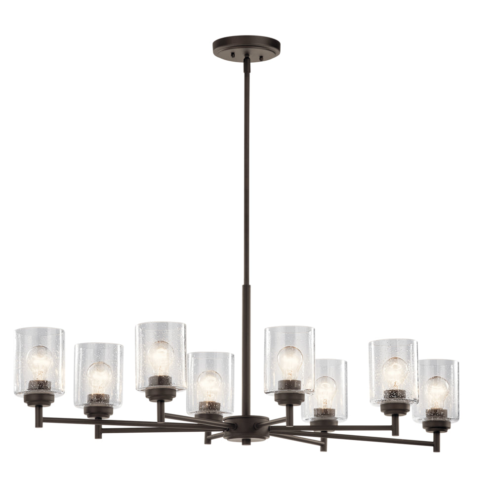KICHLER, WINSLOW CHANDELIER, CHANDELIER LIGHT