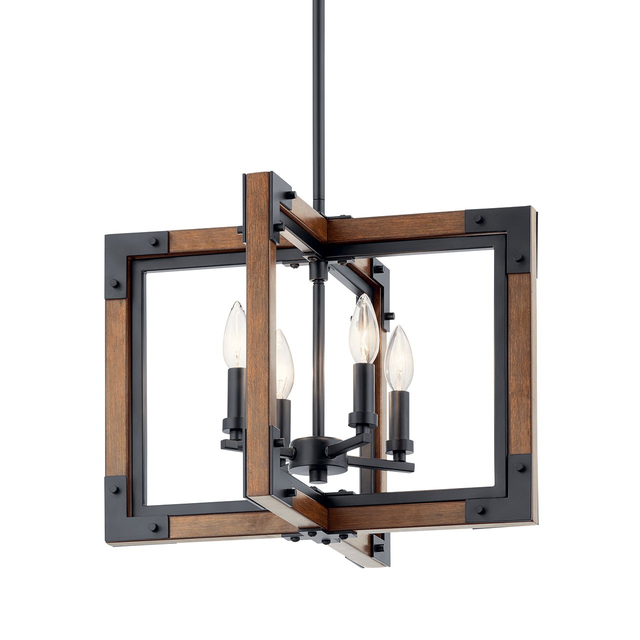 KICHLER, MARIMOUNT CHANDELIER, SEMI FLUSH MOUNT LIGHT
