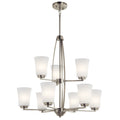 KICHLER, TAO CHANDELIER, CHANDELIER LIGHT