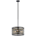 KICHLER, ALDERGATE PENDANTS, SEMI FLUSH MOUNT LIGHT