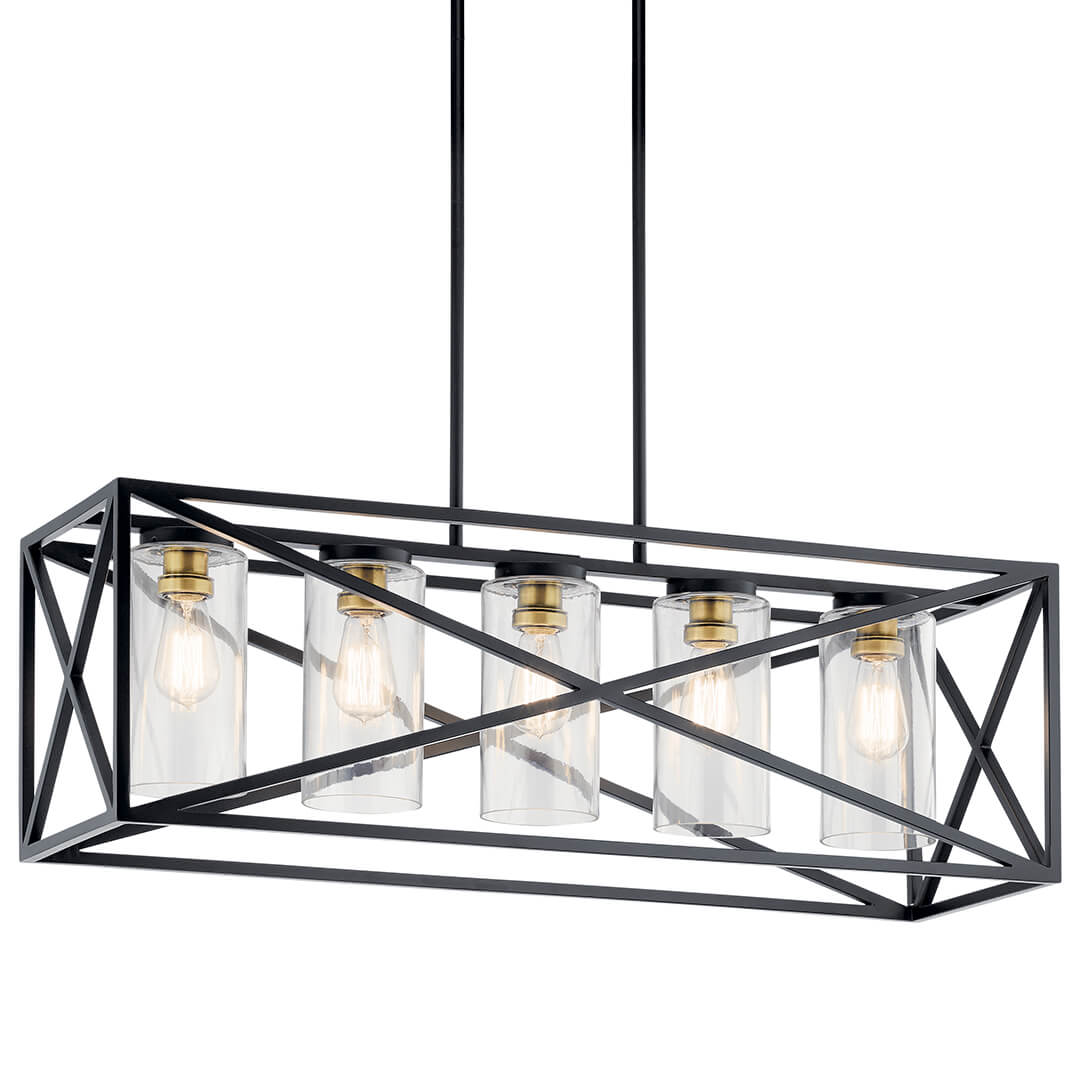 KICHLER, MOORGATE CHANDELIER, LINEAR LIGHT