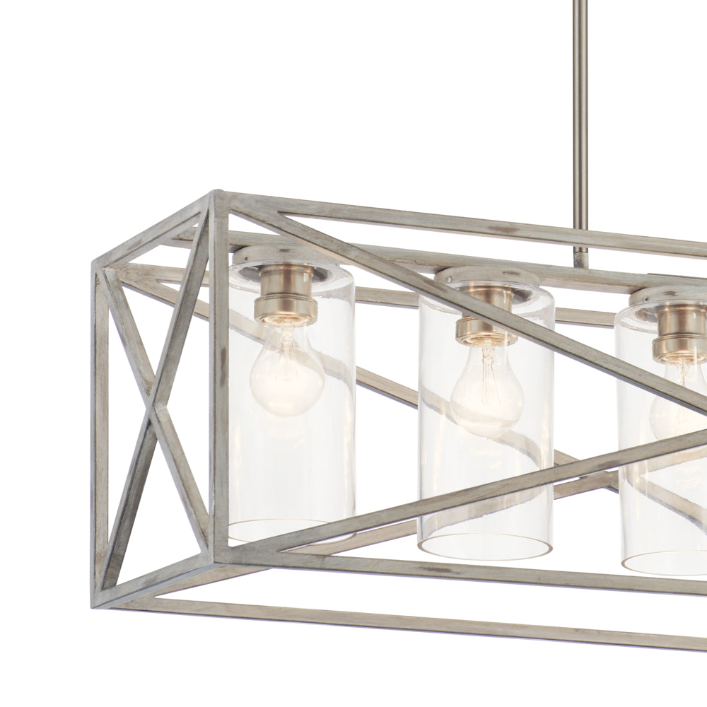 KICHLER, MOORGATE CHANDELIER, LINEAR LIGHT