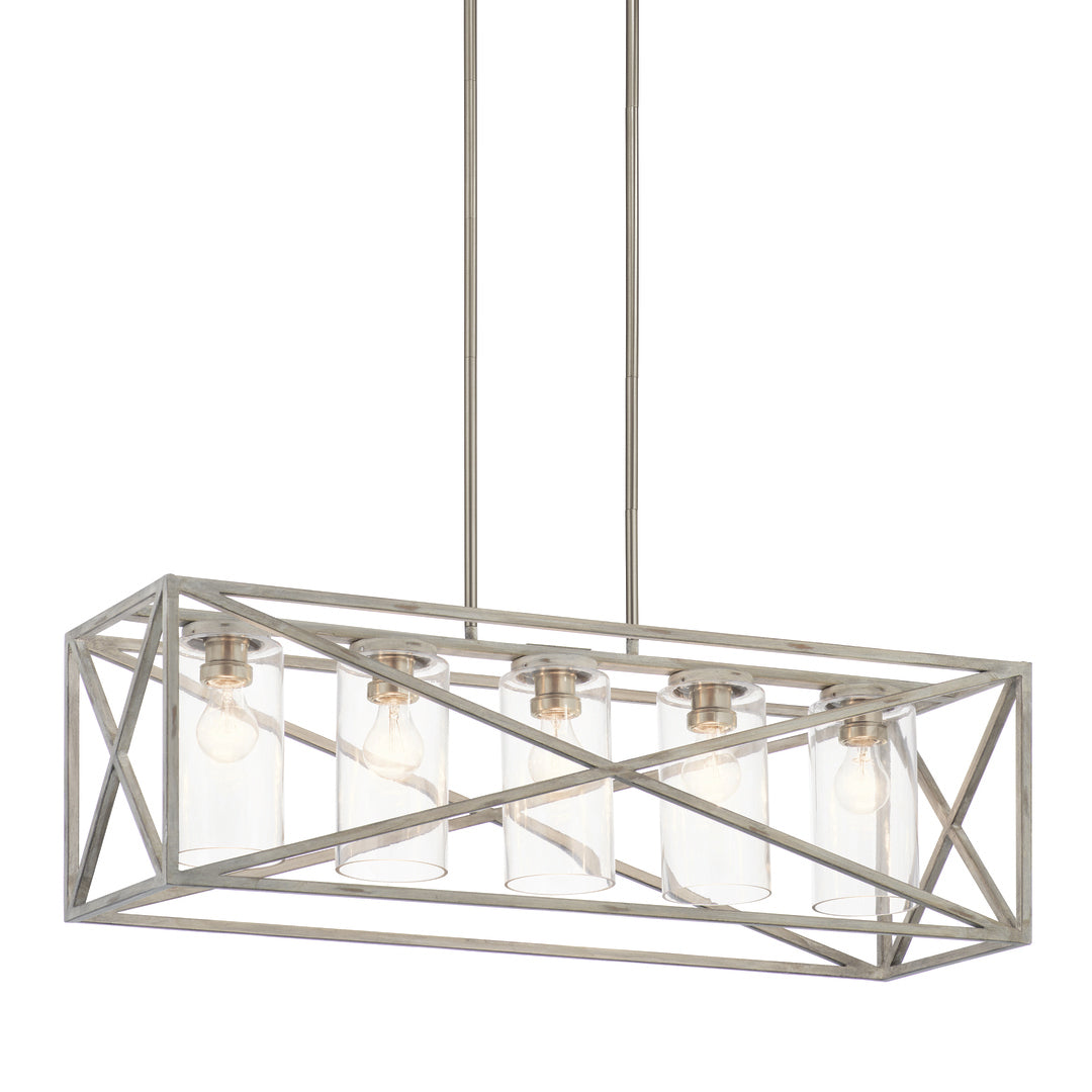 KICHLER, MOORGATE CHANDELIER, LINEAR LIGHT