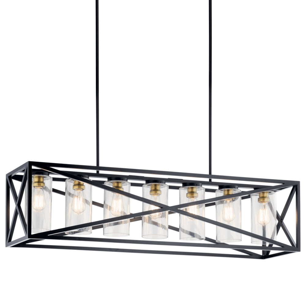 KICHLER, MOORGATE CHANDELIER, LINEAR LIGHT