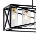 KICHLER, MOORGATE CHANDELIER, LINEAR LIGHT