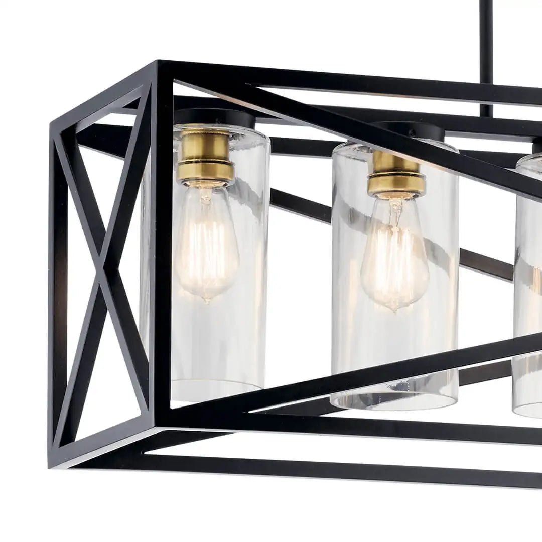 KICHLER, MOORGATE CHANDELIER, LINEAR LIGHT