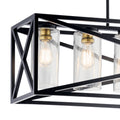 KICHLER, MOORGATE CHANDELIER, LINEAR LIGHT