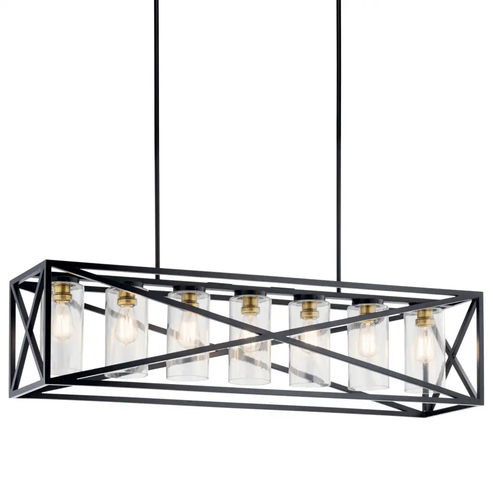KICHLER, MOORGATE CHANDELIER, LINEAR LIGHT