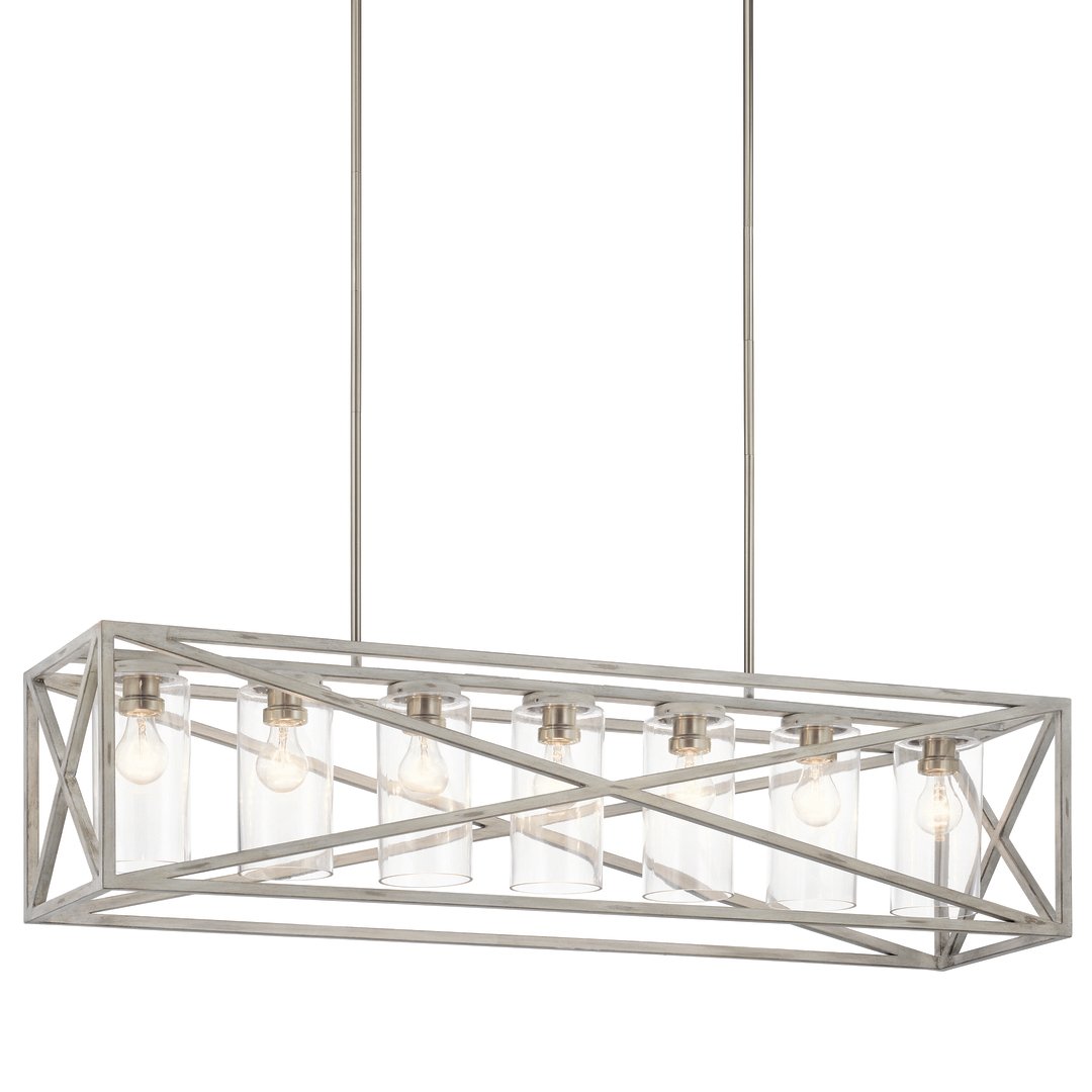 KICHLER, MOORGATE CHANDELIER, LINEAR LIGHT