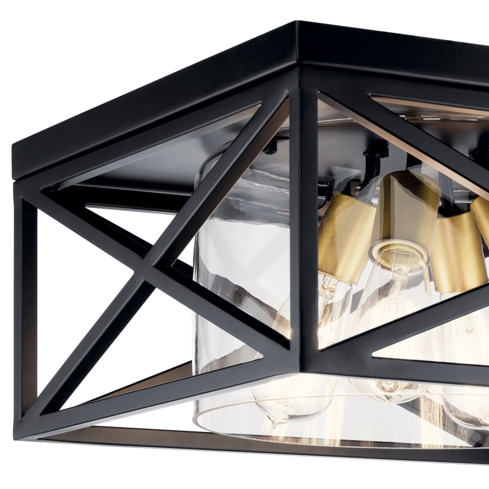 KICHLER, MOORGATE CEILING LIGHTS, FLUSH MOUNT CEILING LIGHTS