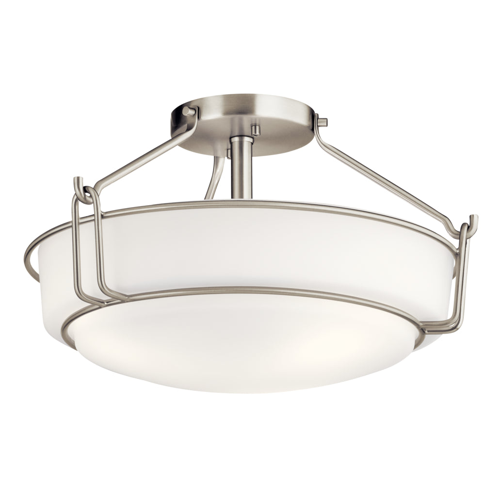 KICHLER, ALKIRE CEILING LIGHTS, SEMI FLUSH MOUNT LIGHT