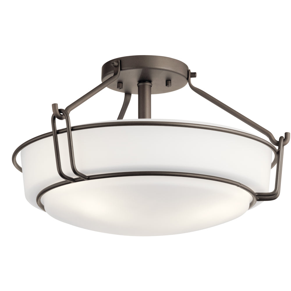 KICHLER, ALKIRE CEILING LIGHTS, SEMI FLUSH MOUNT LIGHT