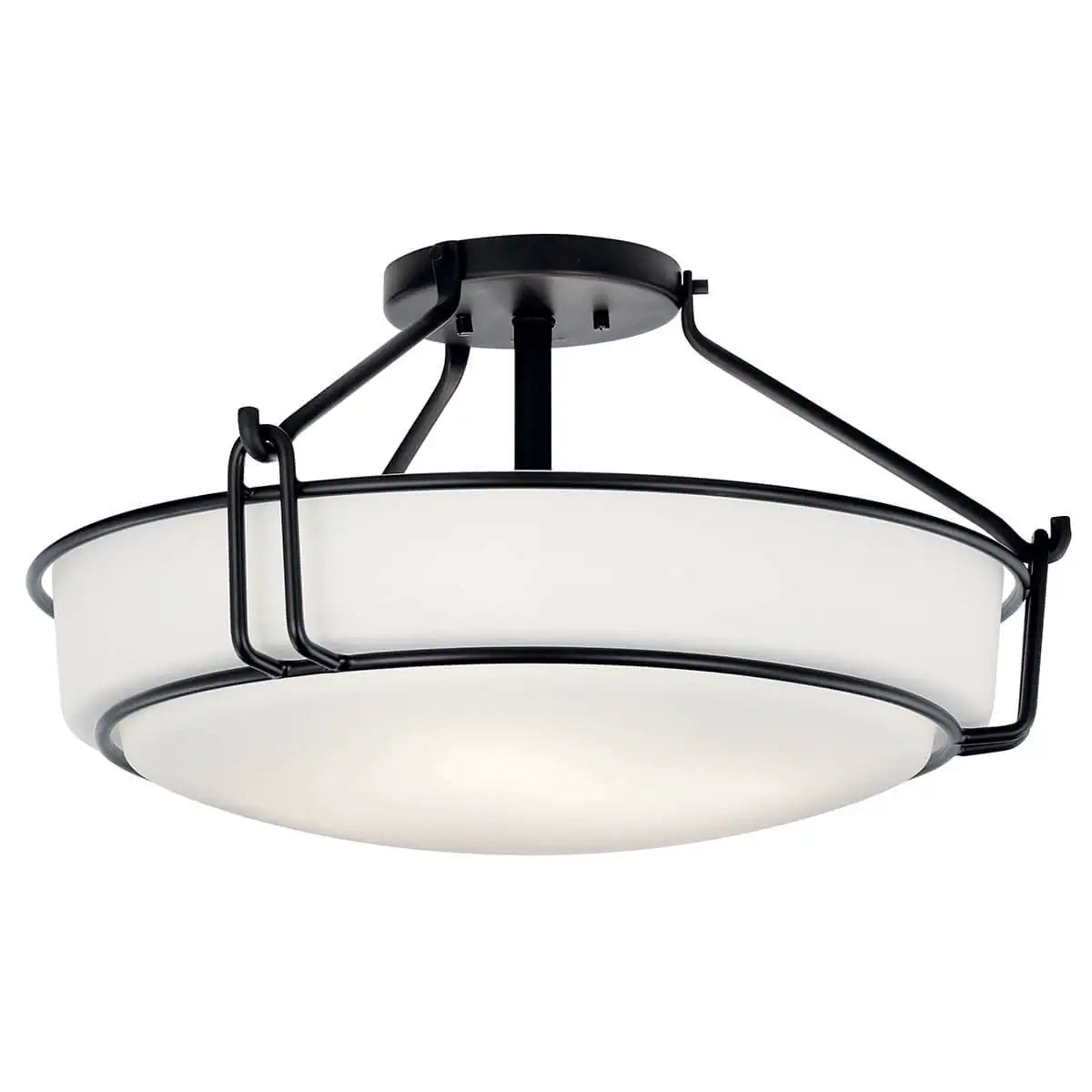KICHLER, ALKIRE CEILING LIGHTS, SEMI FLUSH MOUNT LIGHT