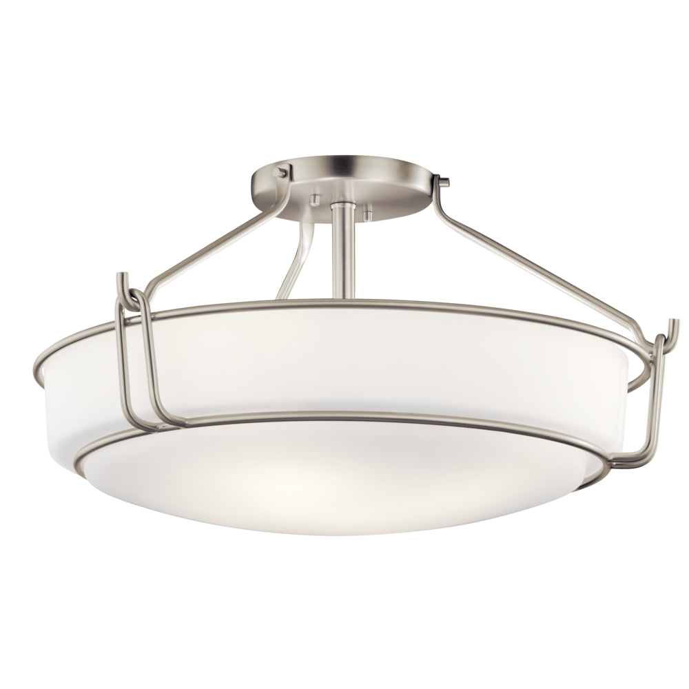 KICHLER, ALKIRE CEILING LIGHTS, SEMI FLUSH MOUNT LIGHT