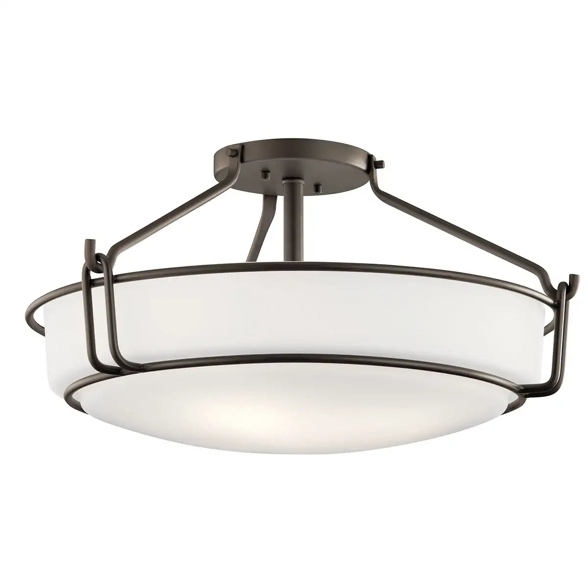 KICHLER, ALKIRE CEILING LIGHTS, SEMI FLUSH MOUNT LIGHT