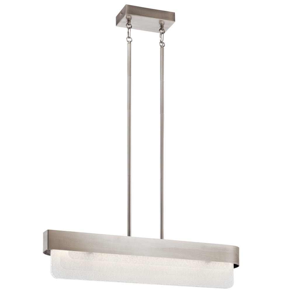 KICHLER, SERENE CHANDELIER, LINEAR LIGHT