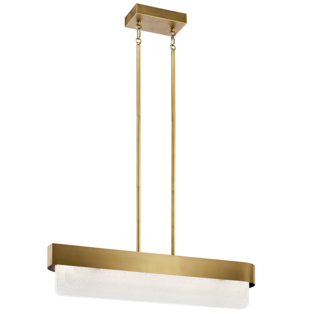 KICHLER, SERENE CHANDELIER, LINEAR LIGHT