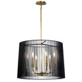 KICHLER, LINARA CHANDELIER, LINEAR LIGHT