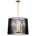 KICHLER, LINARA CHANDELIER, LINEAR LIGHT