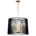KICHLER, LINARA CHANDELIER, LINEAR LIGHT