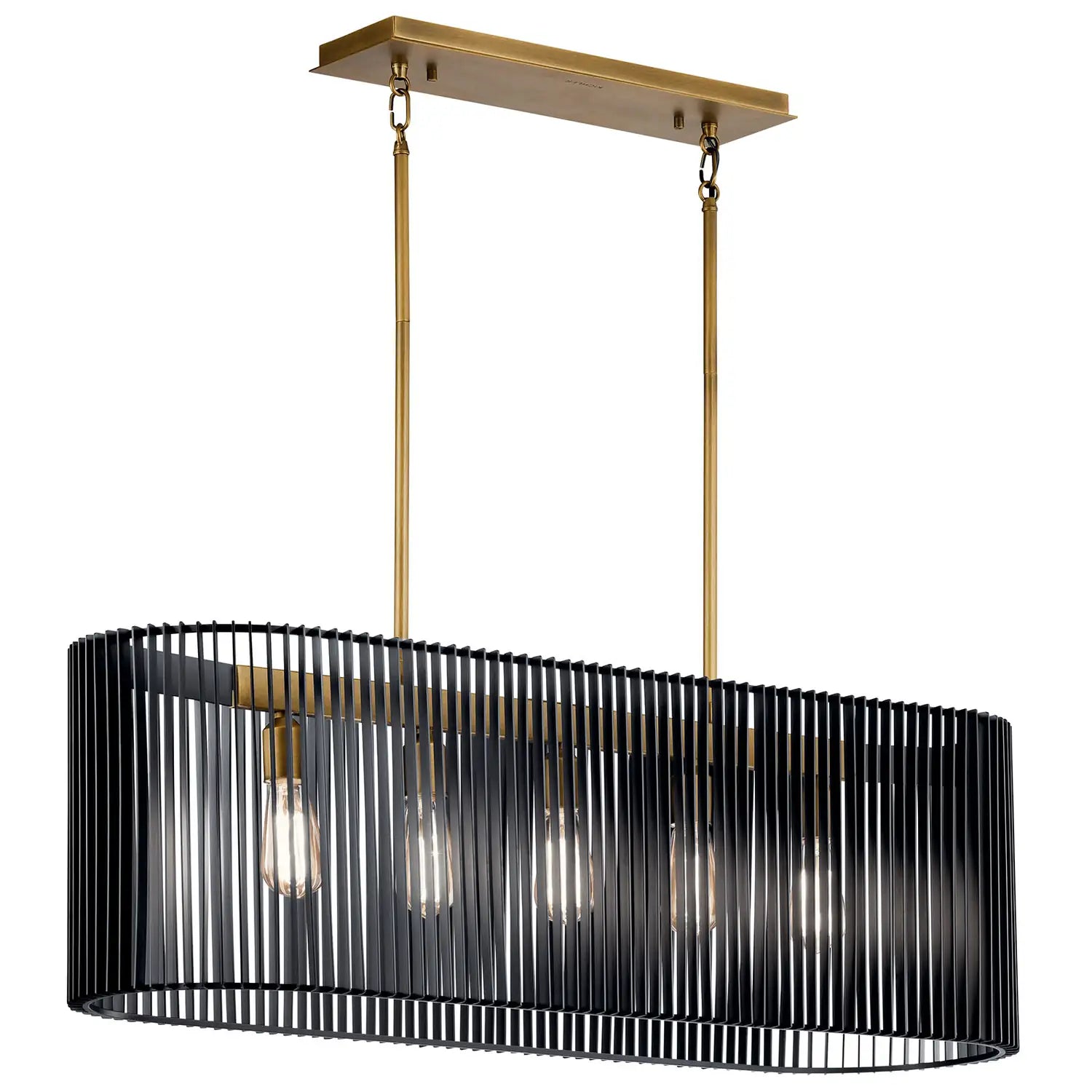 KICHLER, LINARA CHANDELIER, LINEAR LIGHT