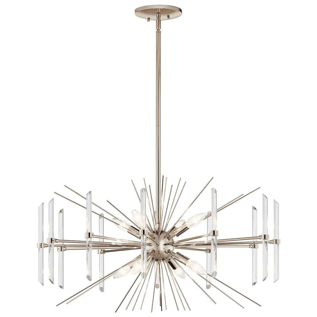 KICHLER, ERIS CHANDELIER, PENDANT LIGHT