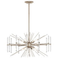 KICHLER, ERIS CHANDELIER, PENDANT LIGHT