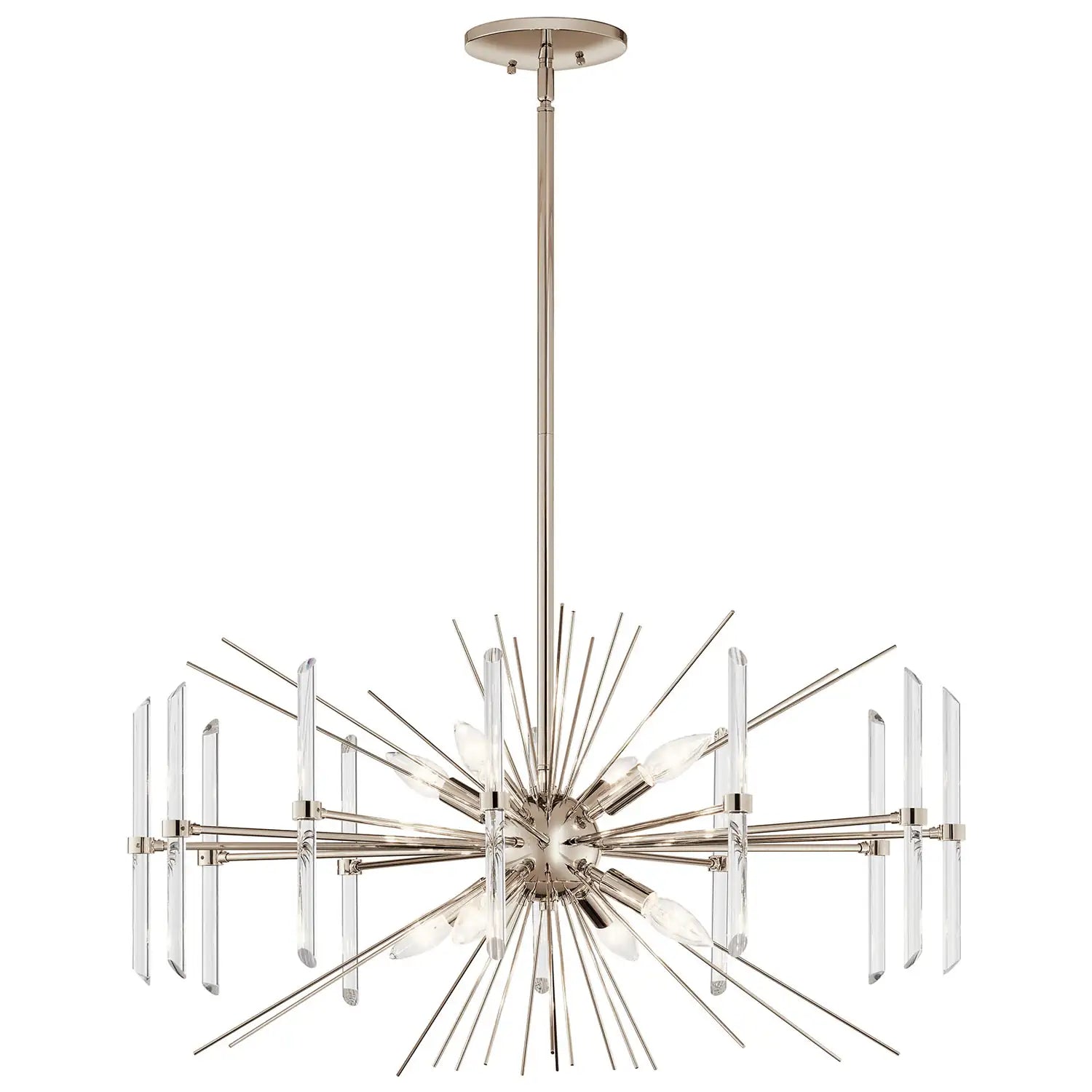 KICHLER, ERIS CHANDELIER, PENDANT LIGHT
