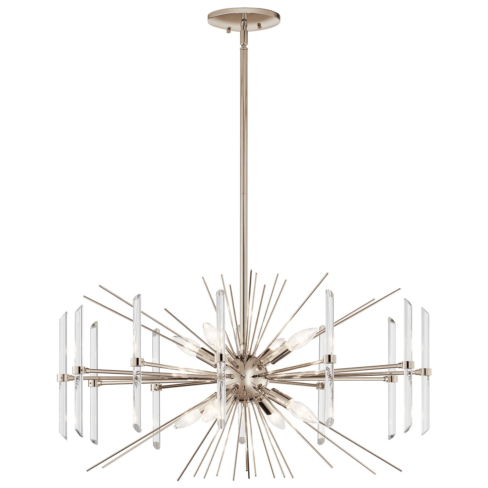 KICHLER, ERIS CHANDELIER, PENDANT LIGHT