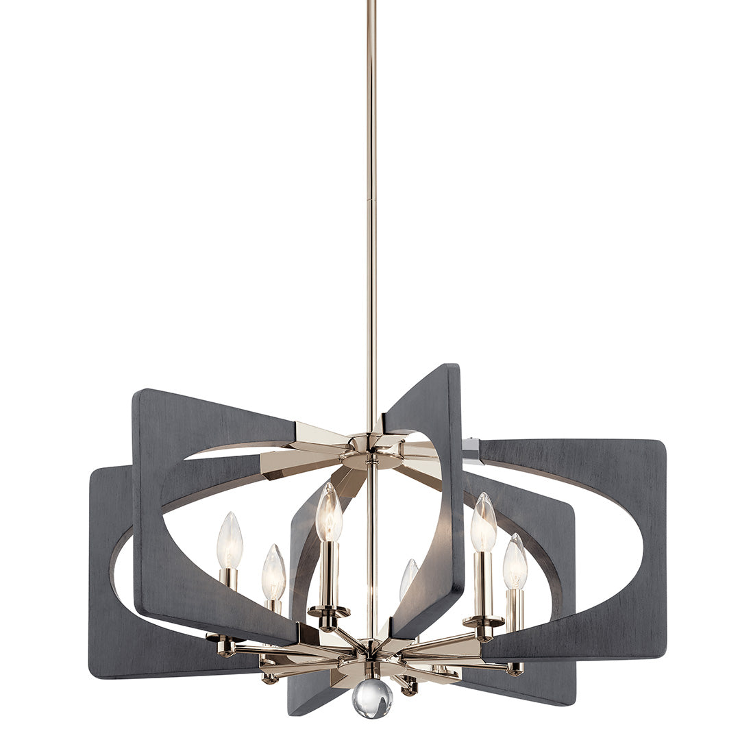 KICHLER, ALSCAR CHANDELIER, CHANDELIER LIGHT