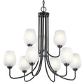 KICHLER, VALSERRANO CHANDELIER, LINEAR LIGHT