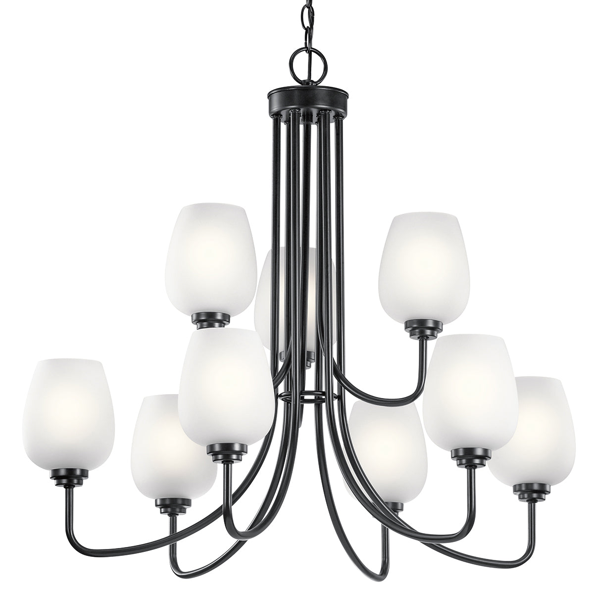 KICHLER, VALSERRANO CHANDELIER, LINEAR LIGHT