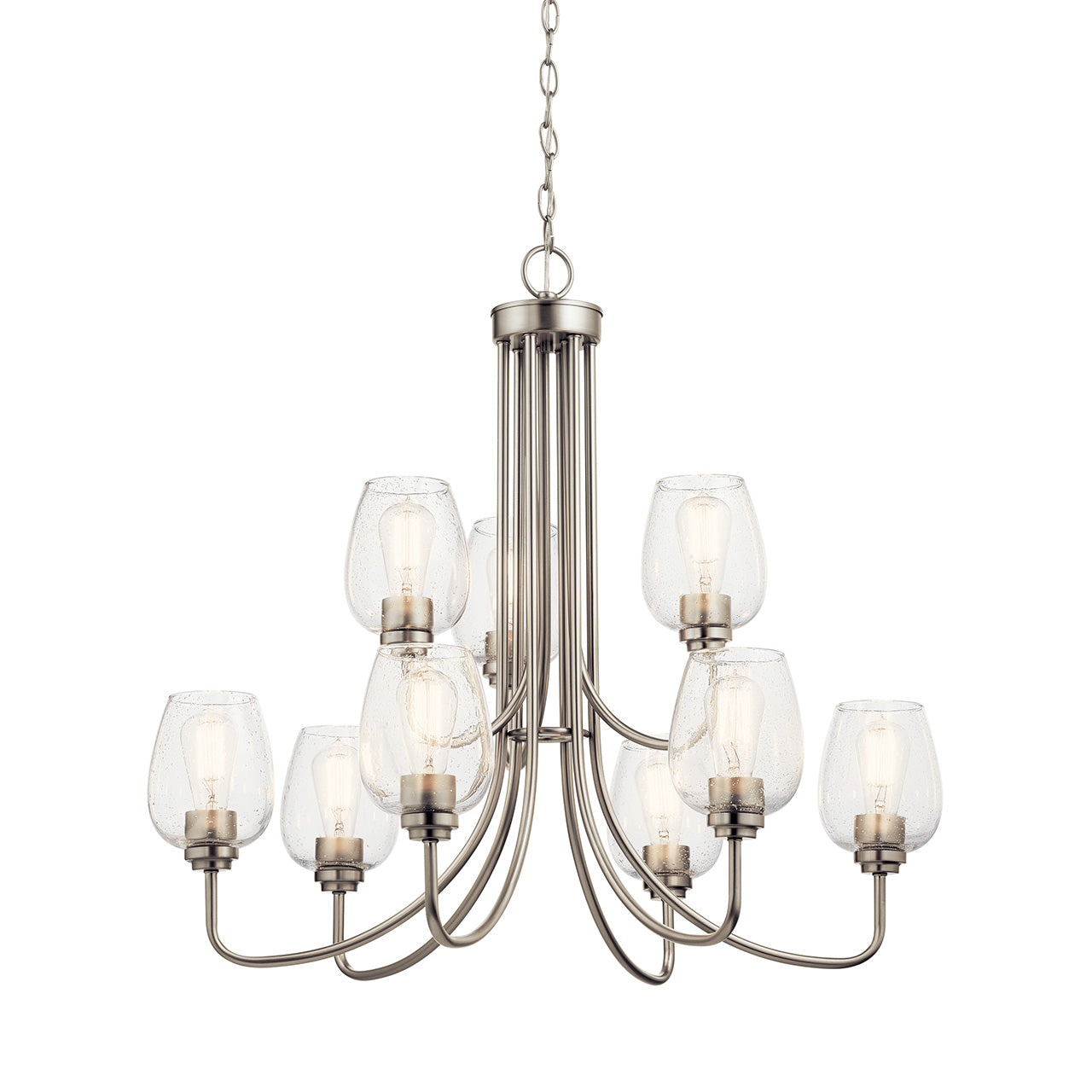 KICHLER, VALSERRANO CHANDELIER, LINEAR LIGHT