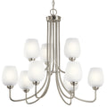 KICHLER, VALSERRANO CHANDELIER, LINEAR LIGHT