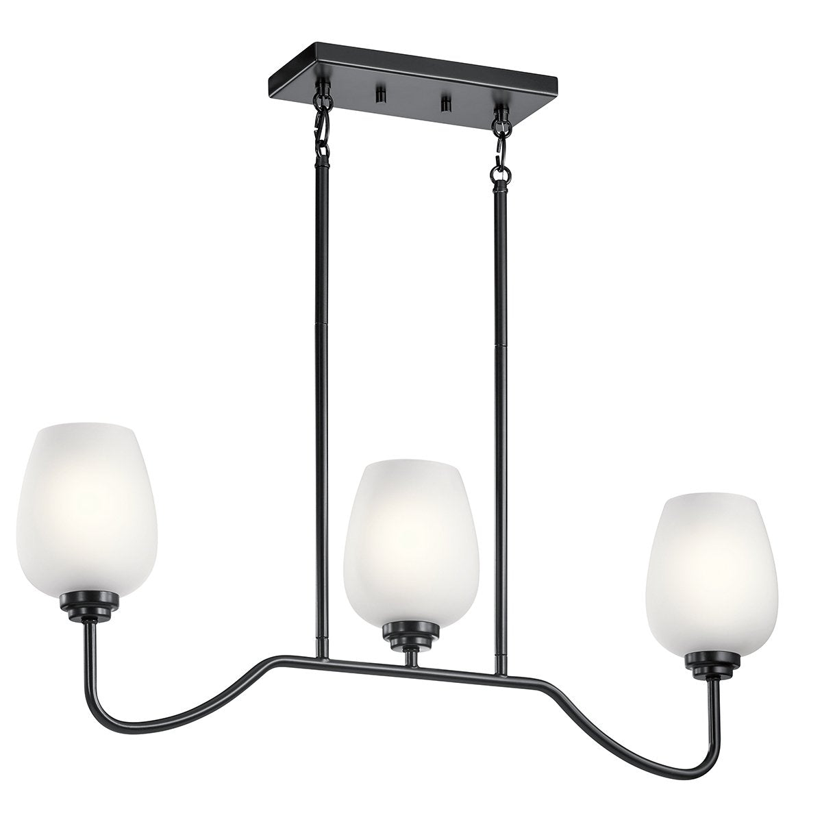 KICHLER, VALSERRANO CHANDELIER, LINEAR LIGHT