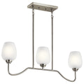 KICHLER, VALSERRANO CHANDELIER, LINEAR LIGHT