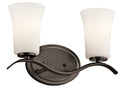 KICHLER, ARMIDA BATH BRACKET, BATH VANITY LIGHT