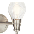 KICHLER, GREENBRIER BATH BRACKET, BATH VANITY LIGHT